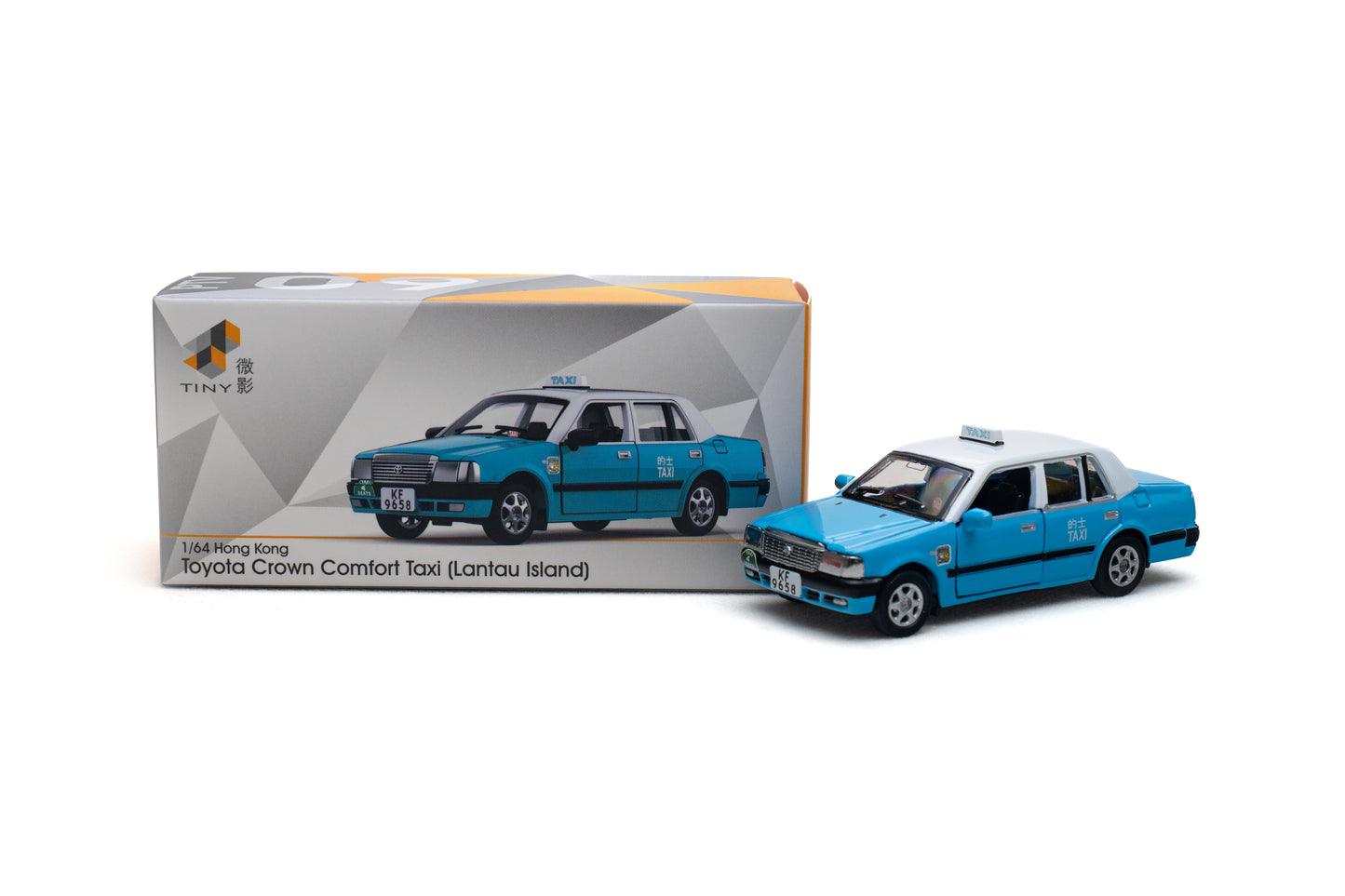 Tiny 微影 1/64 Tiny City Toyota Crown Comfort Taxi (Lantau Island) ATC66369 トヨタ クラウン コンフォートタクシー ダイキャスト
