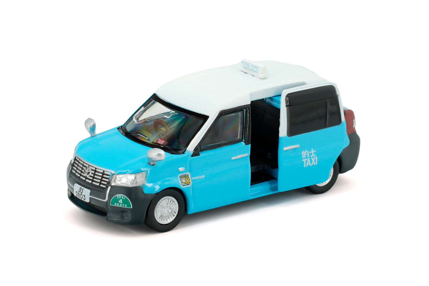 Tiny 微影 Tiny City Toyota Comfort Hybrid Taxy(Lantau Island) ATC66372 トヨタ コンフォートハイブリットタクシー ダイキャストミニカー