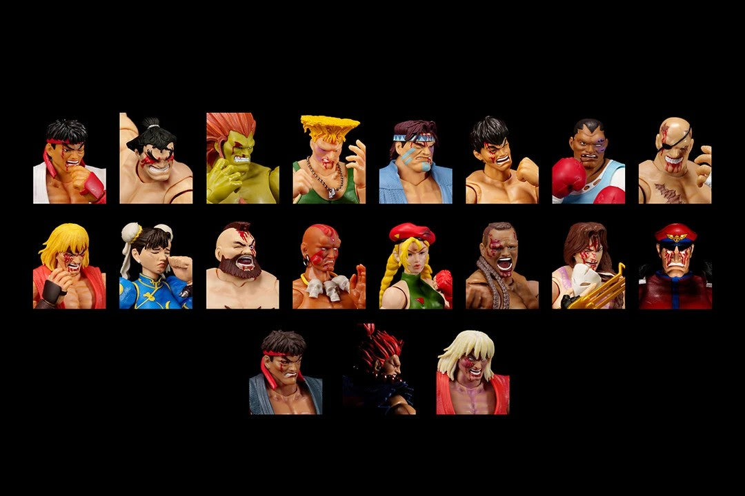 JADA TOYS Street Fighter ストリートファイター 『YOU LOSE』 アクセサリーセット 1/12 アクションフィギュア JD37444