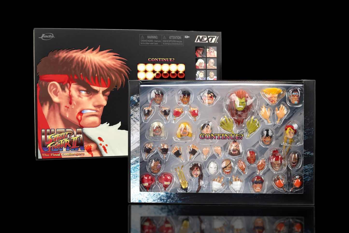 JADA TOYS Street Fighter ストリートファイター 『YOU LOSE』 アクセサリーセット 1/12 アクションフィギュア JD37444