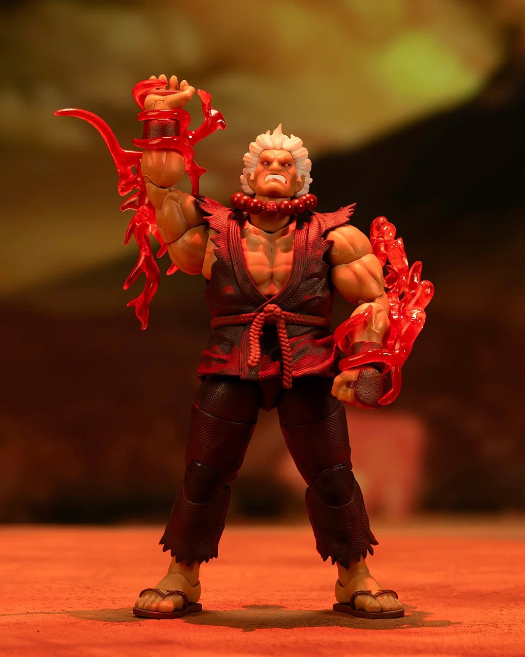JADA TOYS Street Fighter ストリートファイター Akuma Deluxe Player2（豪鬼 デラックスバージョン 2Pカラー）1/12 アクションフィギュア JD35743