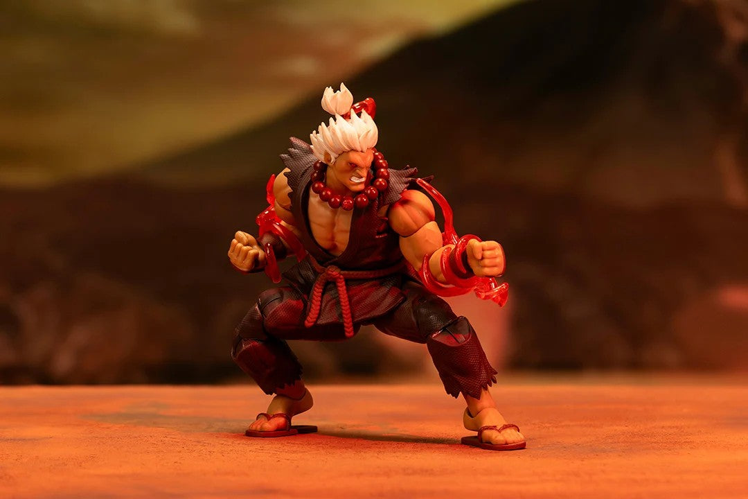 JADA TOYS Street Fighter ストリートファイター Akuma Deluxe Player2（豪鬼 デラックスバージョン 2Pカラー）1/12 アクションフィギュア JD35743