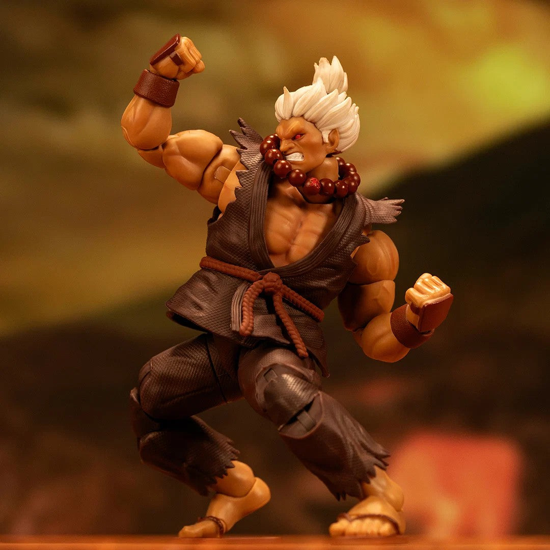 JADA TOYS Street Fighter ストリートファイター Akuma Deluxe Player2（豪鬼 デラックスバージョン 2Pカラー）1/12 アクションフィギュア JD35743