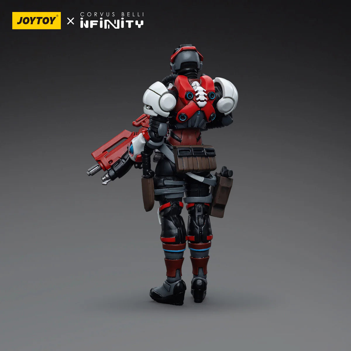 JOYTOY ジョイトイ Corvus Belli Infinity Nomads 40K JT7639 1/18 アクションフィギュア Nomads Wildcats, Polyvalent Tactical Unit #2 Woman