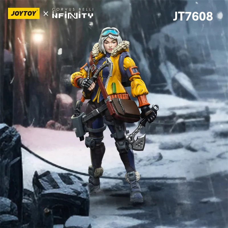 JOYTOY ジョイトイ Corvus Belli Infinity Nomads JT7608 1/18 アクションフィギュア Oktavia Grimsdottir lcebreaker's Harpooner