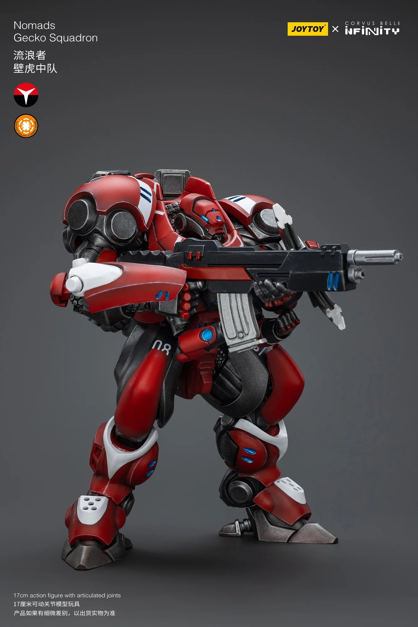 JOYTOY ジョイトイ Corvus Belli Infinity Nomads JT9428 1/18 アクションフィギュア 遊牧民 ヤモリ飛行隊 Nomads Gecko Squadron