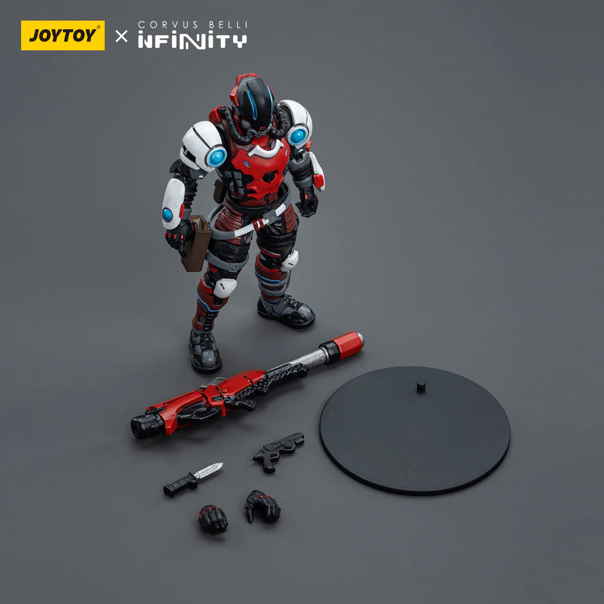 JOYTOY ジョイトイCorvus Belli Infinity Nomads 40K JT7622 1/18 アクションフィギュア Nomads Wildcats Polyvalent Tactical Unit #1 Man