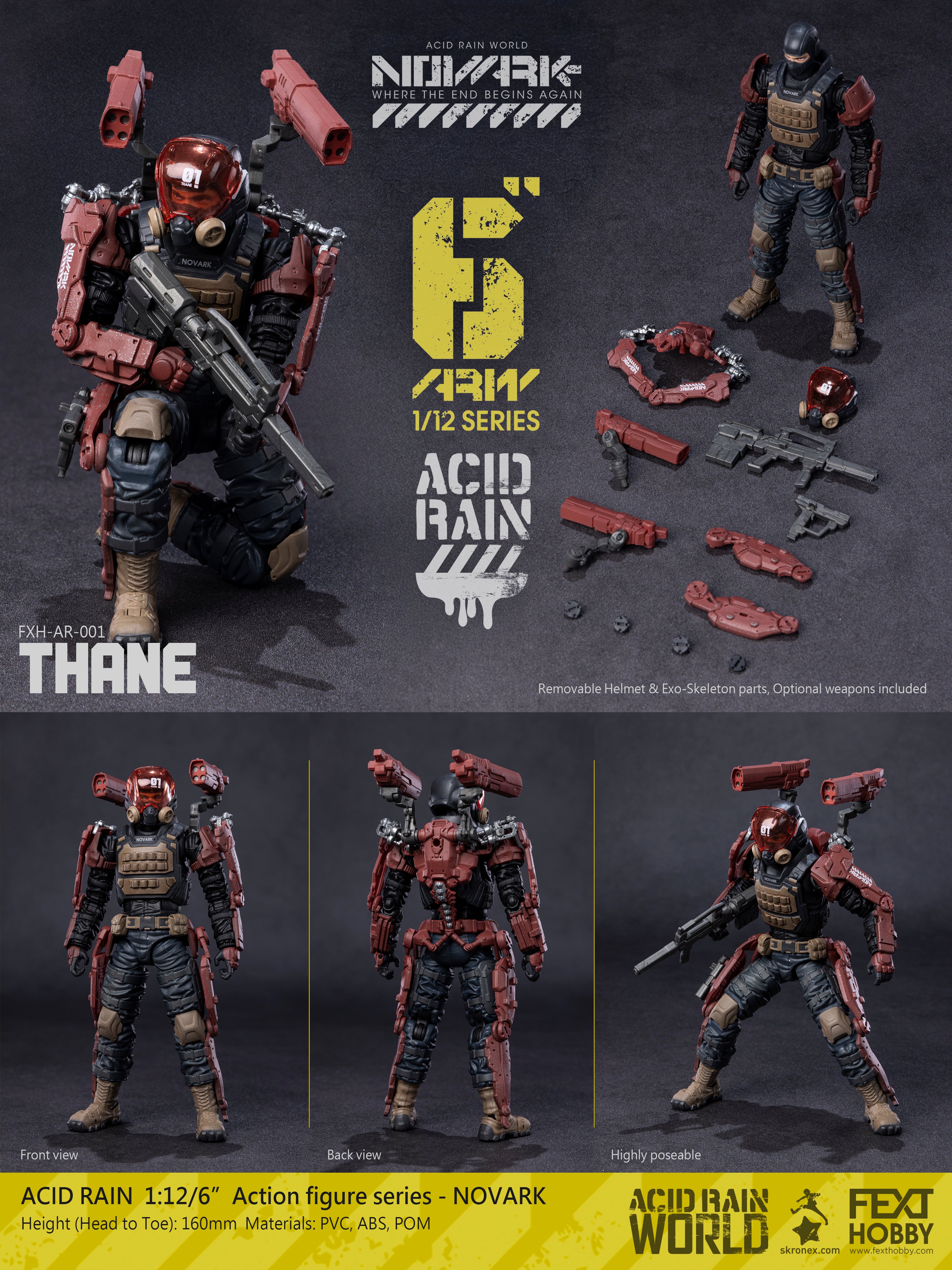 Acid Rain FXH-AR-001 002 003 004 1:12 アシドレイン 4点セット