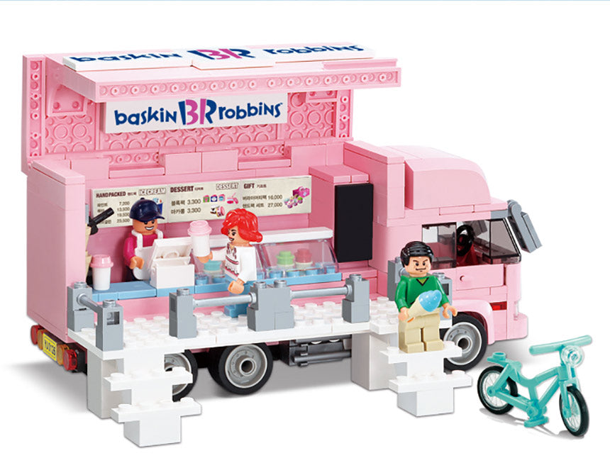 Oxford オックスフォード スイーツ バスキンロビンス Baskin Robbins アイスクリームトラック HS33914 ブロック玩具
