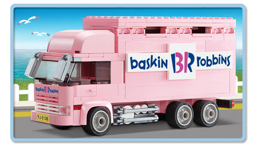 Oxford オックスフォード スイーツ バスキンロビンス Baskin Robbins アイスクリームトラック HS33914 ブロック玩具