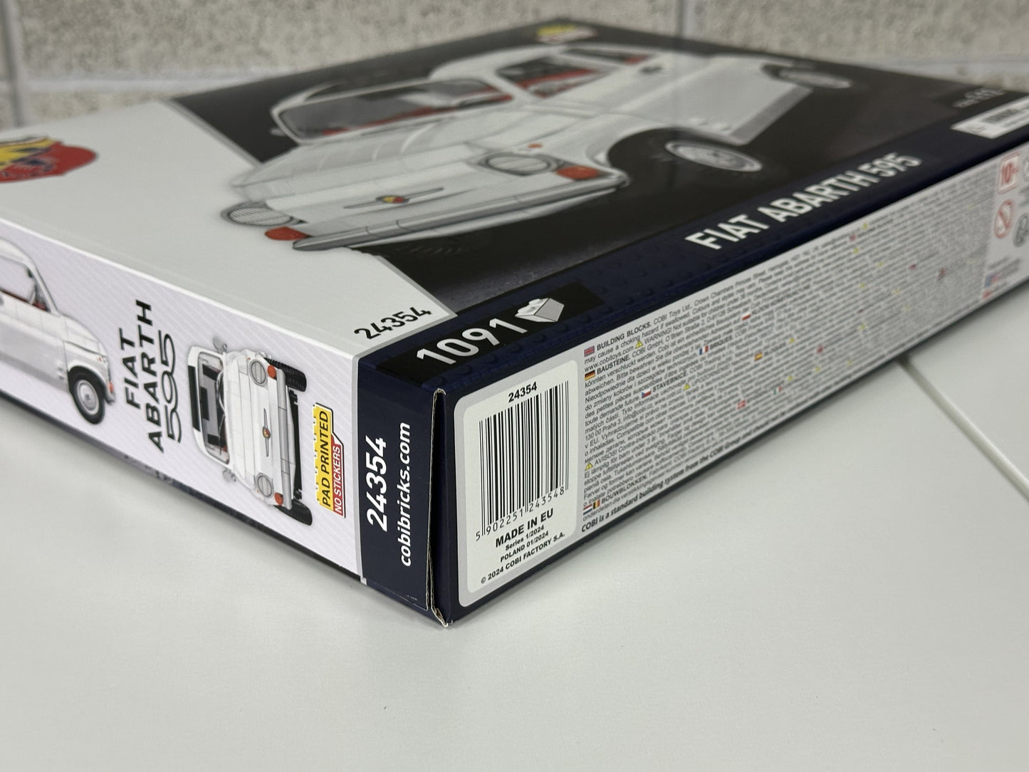 コビー COBI 24354 フィアット アバルトCARS Fiat 500 Abarth EU製（ポーランド Poland）LEGO 対応ブロック