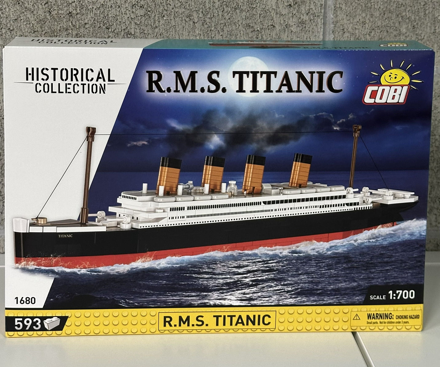 コビー COBI 1680 R.M.S.タイタニック Titanic EU製（ポーランド Poland）LEGO 対応ブロック