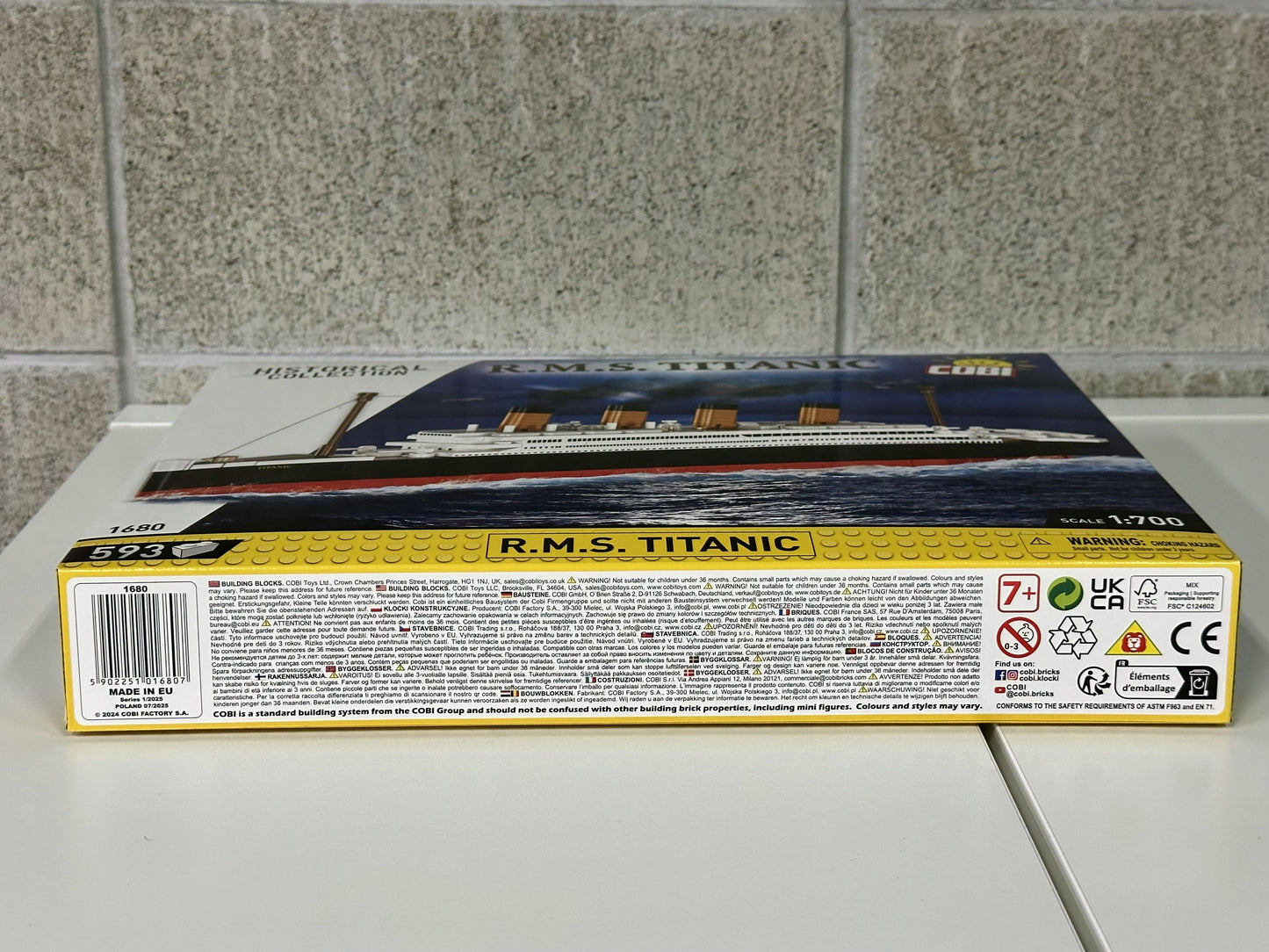 コビー COBI 1680 R.M.S.タイタニック Titanic EU製（ポーランド Poland）LEGO 対応ブロック