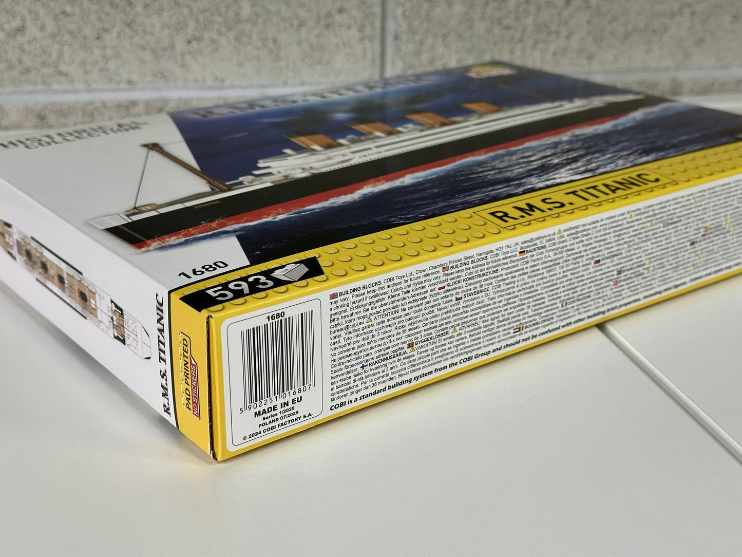 コビー COBI 1680 R.M.S.タイタニック Titanic EU製（ポーランド Poland）LEGO 対応ブロック