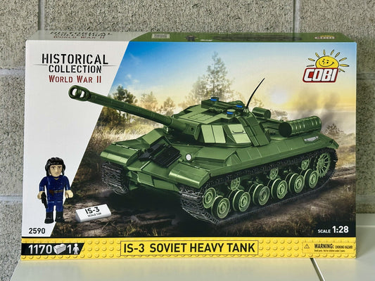 コビー COBI 2590  Is-3 イス・トゥーリー Soviet ソビエト 重戦車 ヒストリカルコレクション 第二次世界大戦 EU製（ポーランド Poland）LEGO 対応ブロック