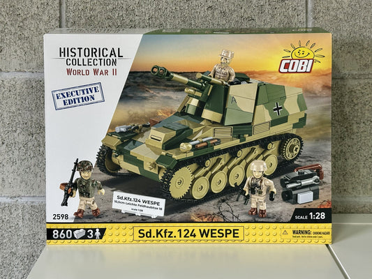 コビー COBI 2598 Sd.Kfz.124 Wespe Tank ヴェスペ  ヒストリカルコレクション 第二次世界大戦 EU製（ポーランド Poland）LEGO 対応ブロック