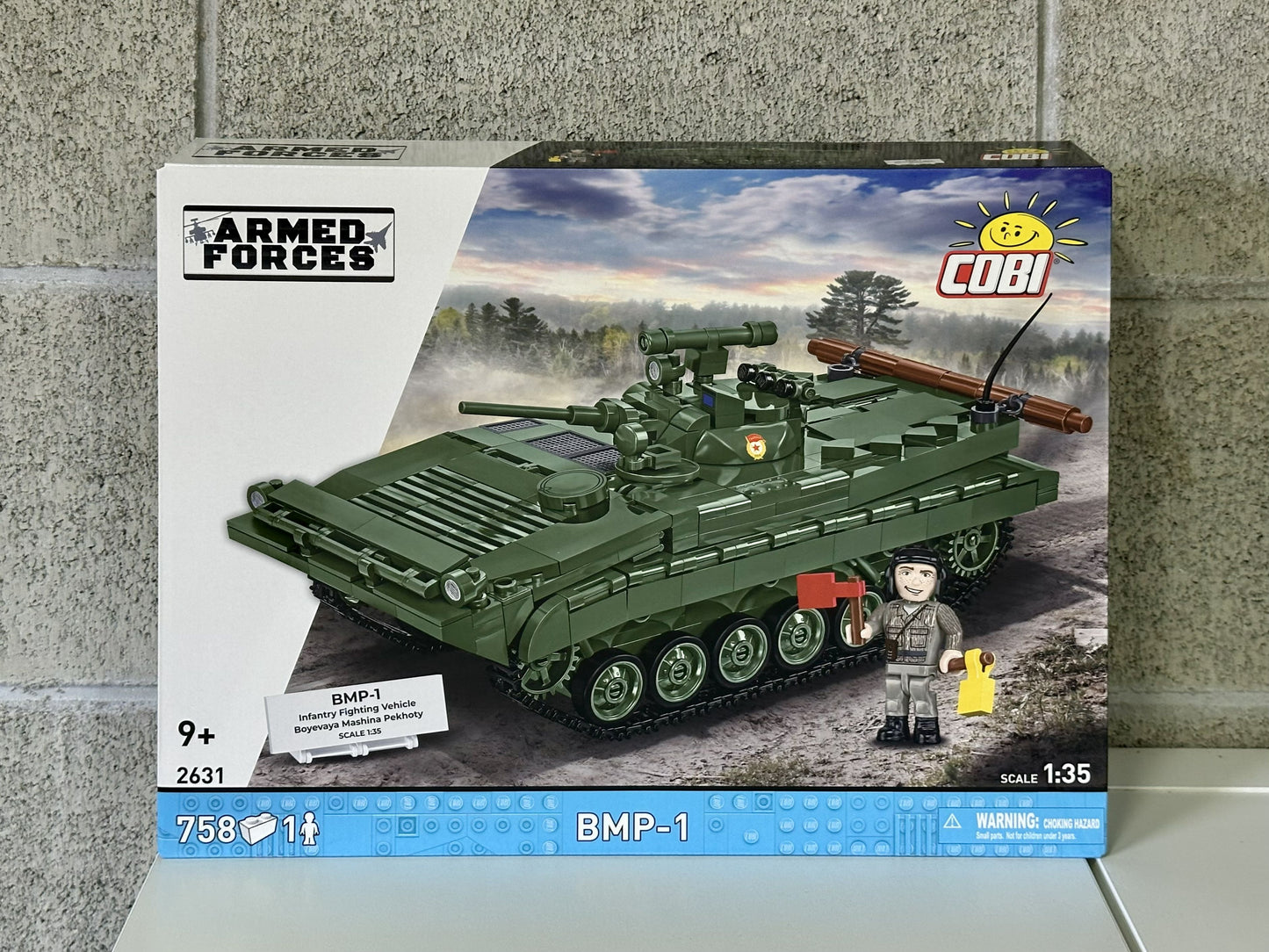 コビー COBI 2631 BMP-1 (Boyevaya Mashina Pekhoty) EU製（ポーランド Poland）LEGO 対応ブロック