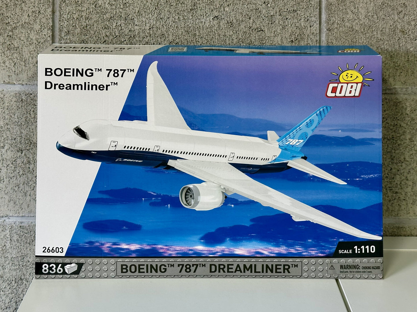 コビー COBI 26603 Boeing 787-8 DREAMLINER ボーイング 飛行機 EU製（ポーランド Poland）LEGO 対応ブロック
