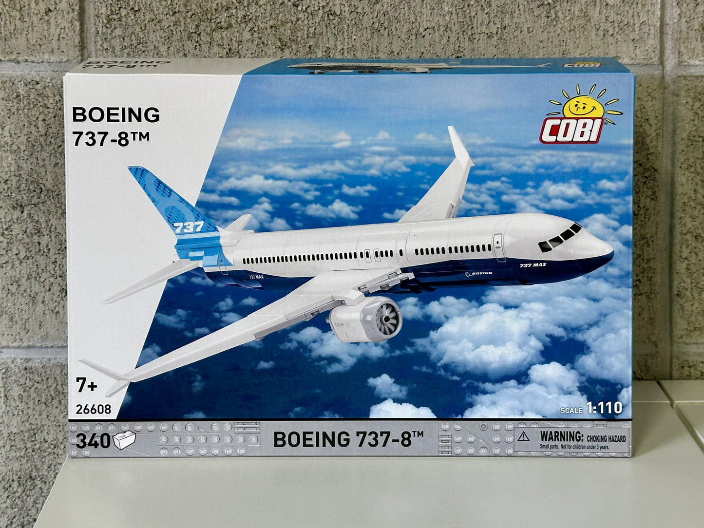 コビー COBI 26608 Boeing 737-8 ボーイング 飛行機 EU製（ポーランド Poland）LEGO 対応ブロック