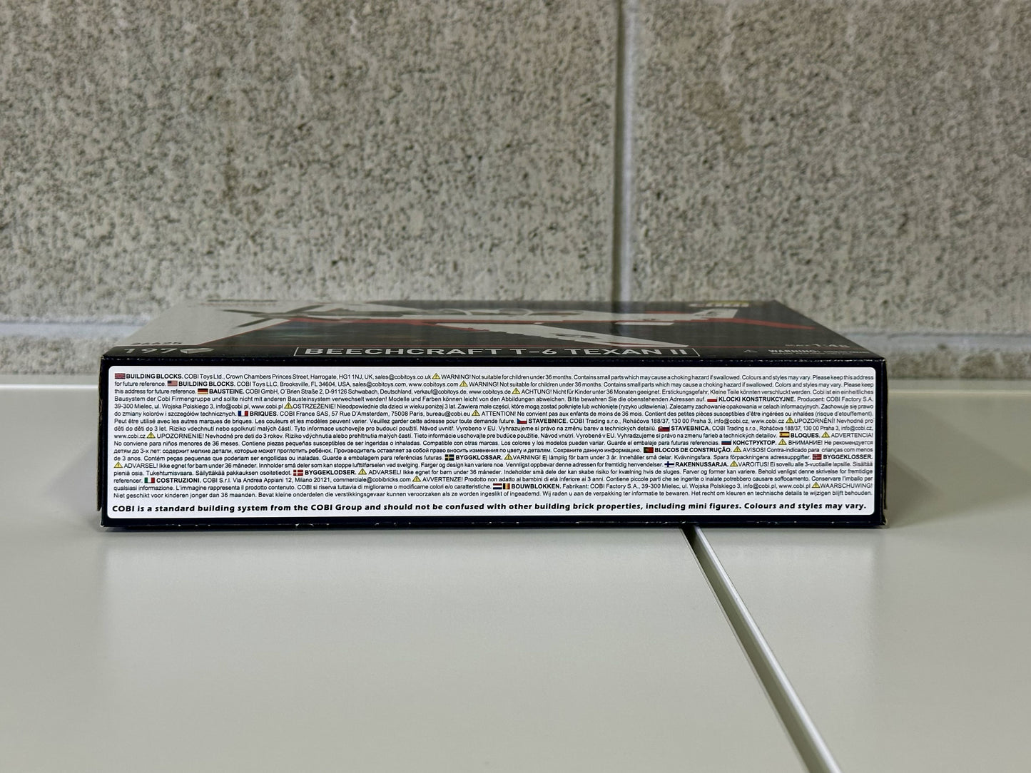 コビー COBI 26625 Civil aircraft Beechcraft T-6 Texan II テキサンII EU製（ポーランド Poland）LEGO 対応ブロック