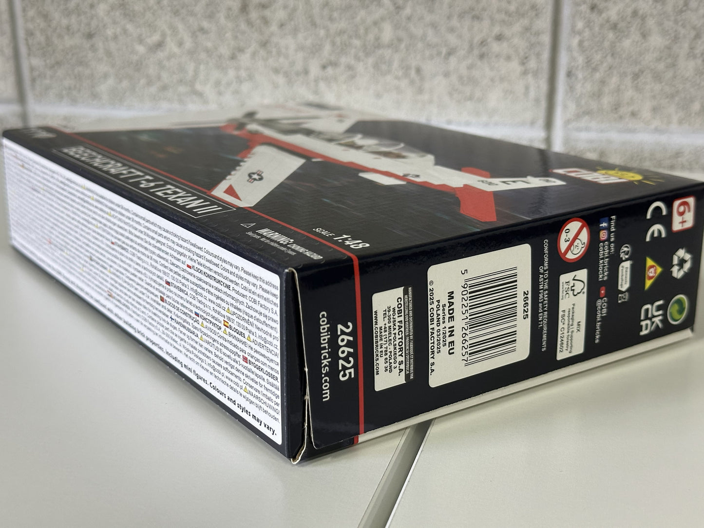 コビー COBI 26625 Civil aircraft Beechcraft T-6 Texan II テキサンII EU製（ポーランド Poland）LEGO 対応ブロック