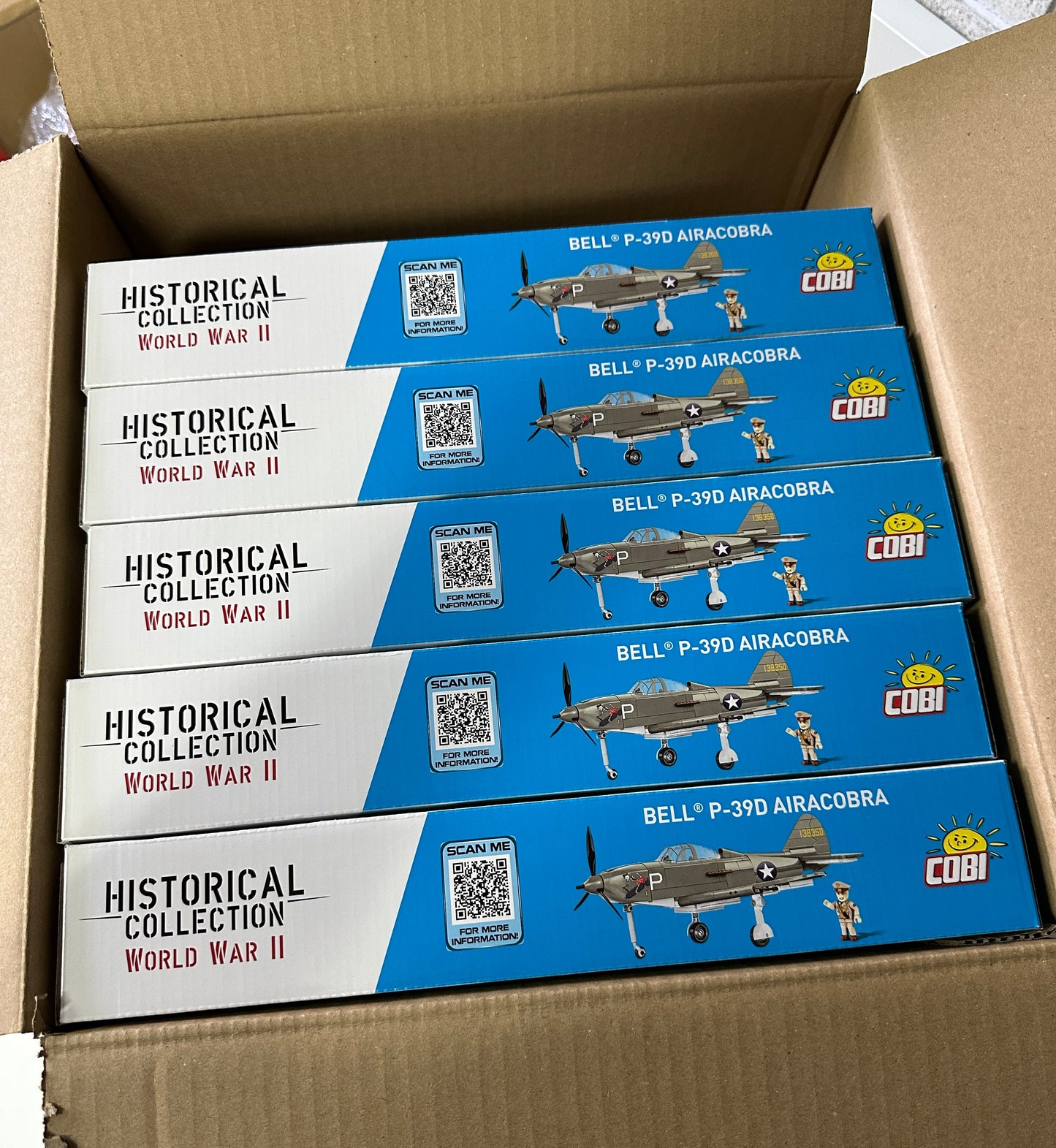 コビー COBI 5746 COBI Bell P-39D Airacobra エアラコブラ ヒストリカルコレクション 第二次世界大戦 EU製（ポーランド Poland）LEGO 対応ブロック