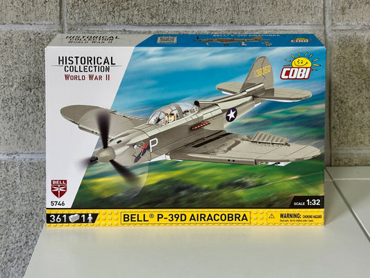 コビー COBI 5746 COBI Bell P-39D Airacobra エアラコブラ ヒストリカルコレクション 第二次世界大戦 EU製（ポーランド Poland）LEGO 対応ブロック
