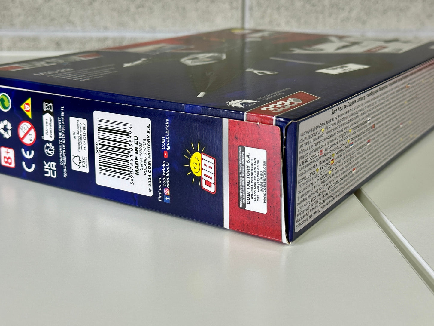 コビー COBI 5859 Top Gun トップガン MIG-28 EU製（ポーランド Poland）LEGO 対応ブロック