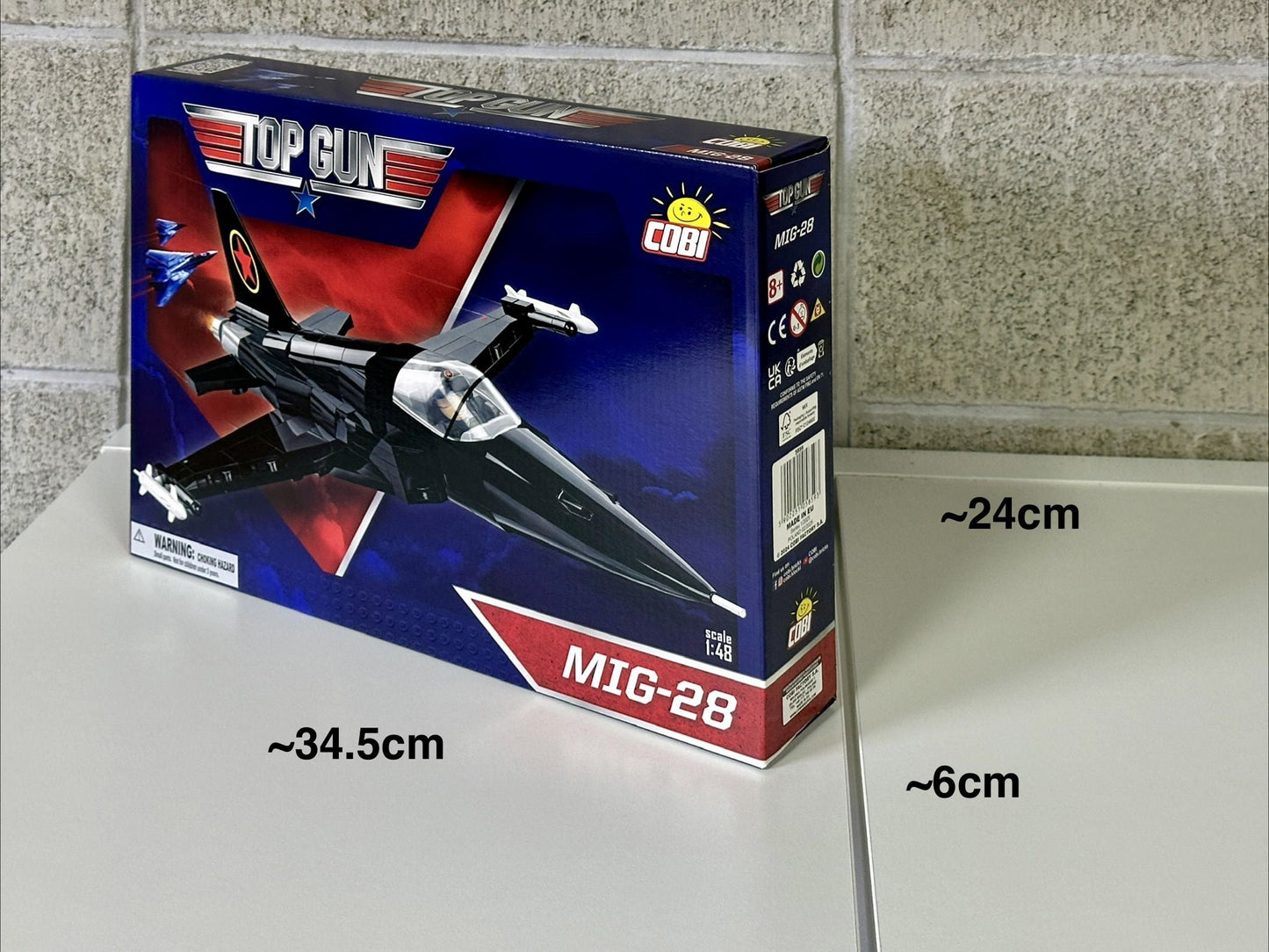コビー COBI 5859 Top Gun トップガン MIG-28 EU製（ポーランド Poland）LEGO 対応ブロック