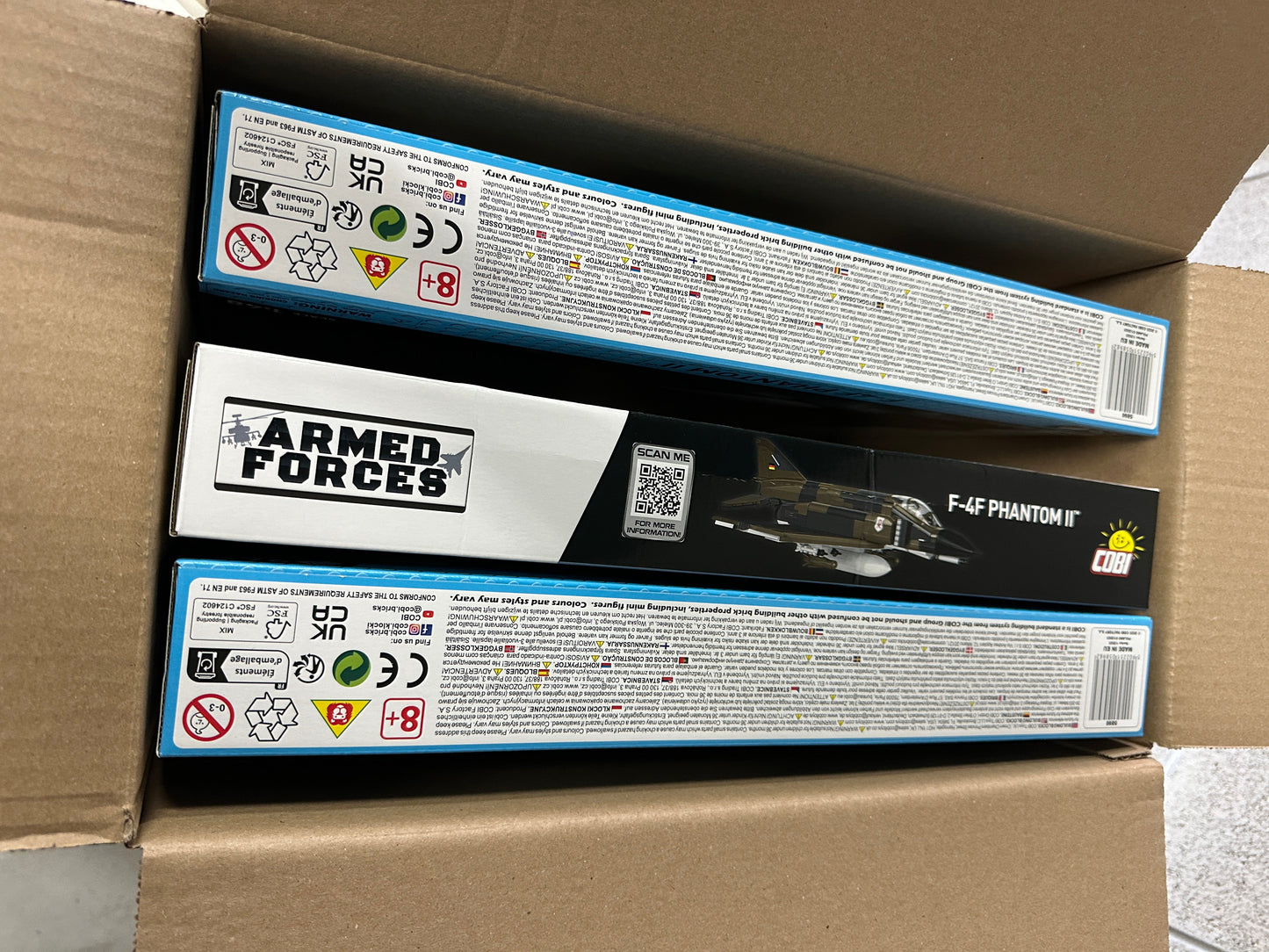 コビー COBI 5898 F-4F Phantom ファントムⅡ ミッドウェー ドイツ空軍 戦闘機 EU製（ポーランド Poland）LEGO 対応ブロック