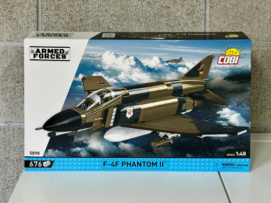コビー COBI 5898 F-4F Phantom ファントムⅡ ミッドウェー ドイツ空軍 戦闘機 EU製（ポーランド Poland）LEGO 対応ブロック