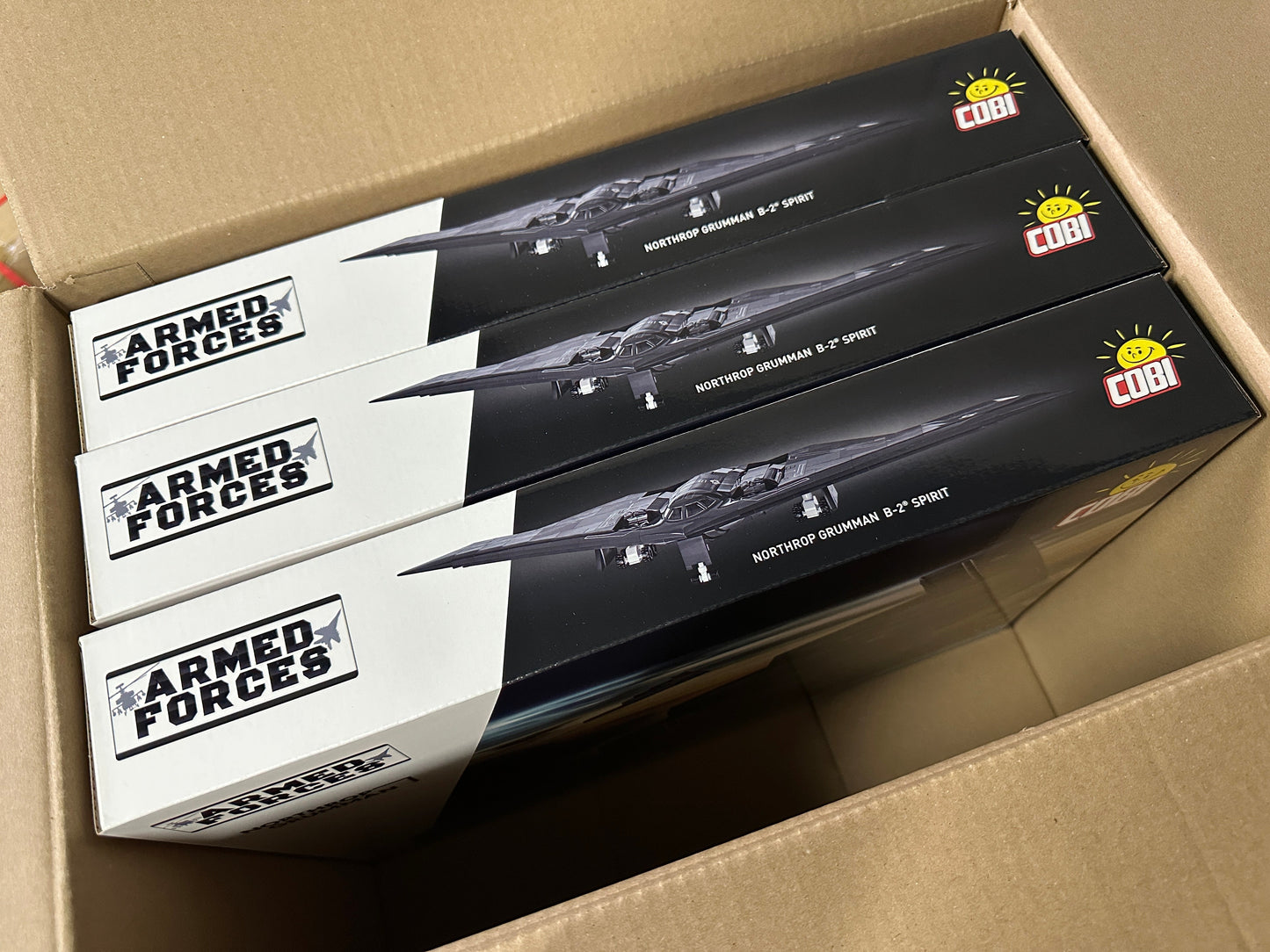 コビー COBI 5916 Armed Forces Northrop ノースロップグラマン B-2 スピリット ステルス機 EU製（ポーランド Poland）LEGO 対応ブロック