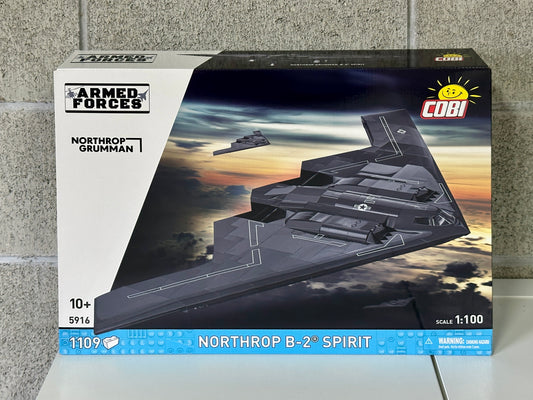 コビー COBI 5916 Armed Forces Northrop ノースロップグラマン B-2 スピリット ステルス機 EU製（ポーランド Poland）LEGO 対応ブロック