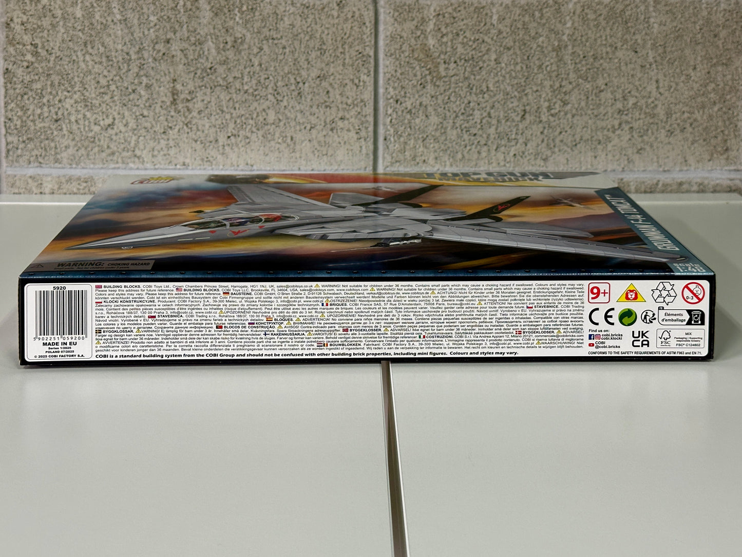 コビー COBI 5920 Top Gun Maverick トップガンマーベリック Grumman グラマン F-14 トムキャットTomcat EU製（ポーランド Poland）LEGO 対応ブロック