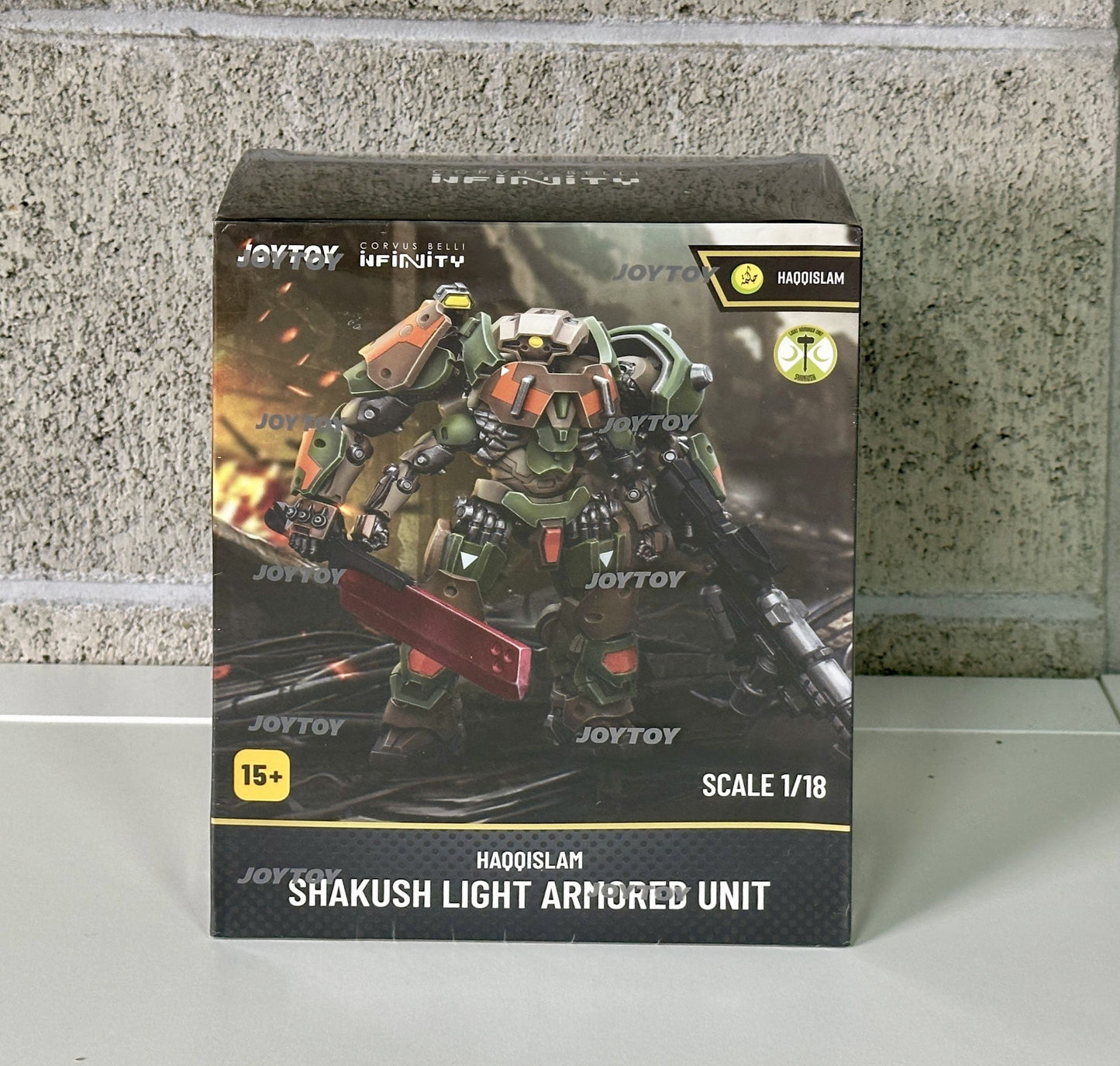 JOYTOY ジョイトイ Corvus Belli Infinity Nomads JT9435 1/18 アクションフィギュア Haqquilam Shakush Light Armored Unit