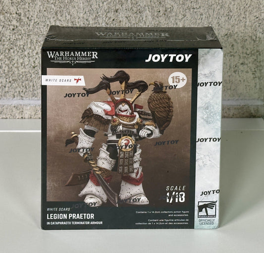 Warhammer ウォーハンマー 40K JT03486 JOYTOY ジョイトイ 1/18 アクションフィギュア ホワイトスカーズ軍団のプレトール カタフラクティ ターミネーター アーマー着用 White Scars Legion Praetor in Cataphractii Terminator Armour