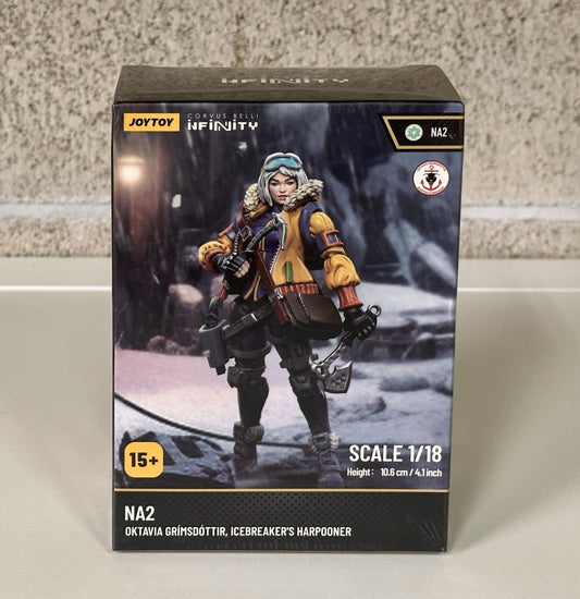 JOYTOY ジョイトイ Corvus Belli Infinity Nomads JT7608 1/18 アクションフィギュア Oktavia Grimsdottir lcebreaker's Harpooner