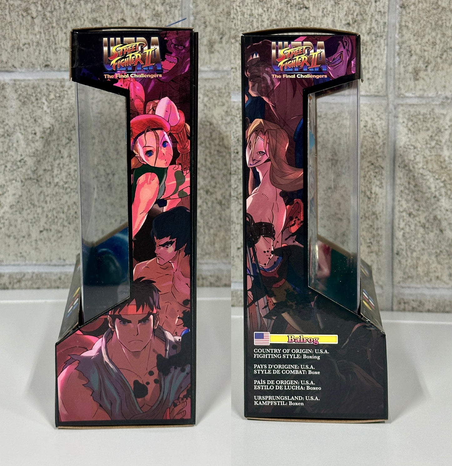 JADA TOYS Street Fighter ストリートファイター Balrog（マイク・バイソン）1/12 アクションフィギュア JD35741