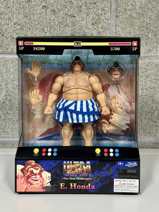 JADA TOYS Street Fighter ストリートファイター E.Honda（エドモンド本田）1/12 アクションフィギュア JD35740
