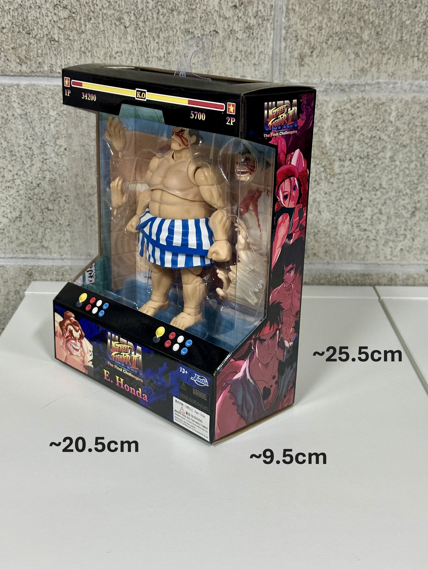 JADA TOYS Street Fighter ストリートファイター E.Honda（エドモンド本田）1/12 アクションフィギュア JD35740