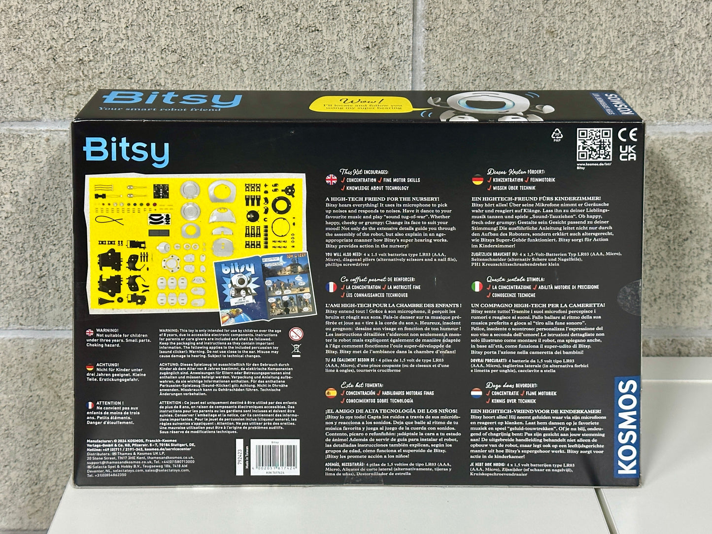 KOSMOS コスモス Bitsy ビッツィ KOSMOS実験キット ロボット ドイツ直輸入品 617424