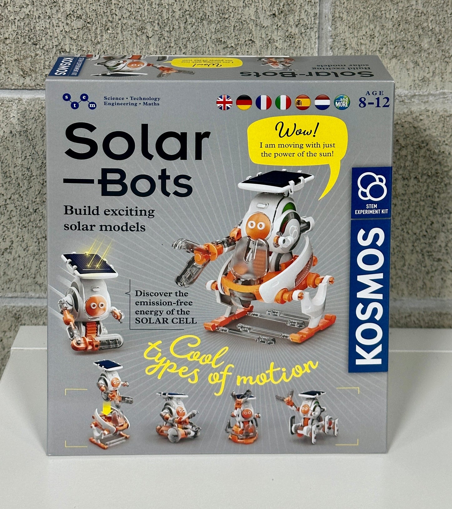 KOSMOS コスモス Solar Bots ソーラーボット KOSMOS実験キット ロボット ドイツ直輸入品 617417
