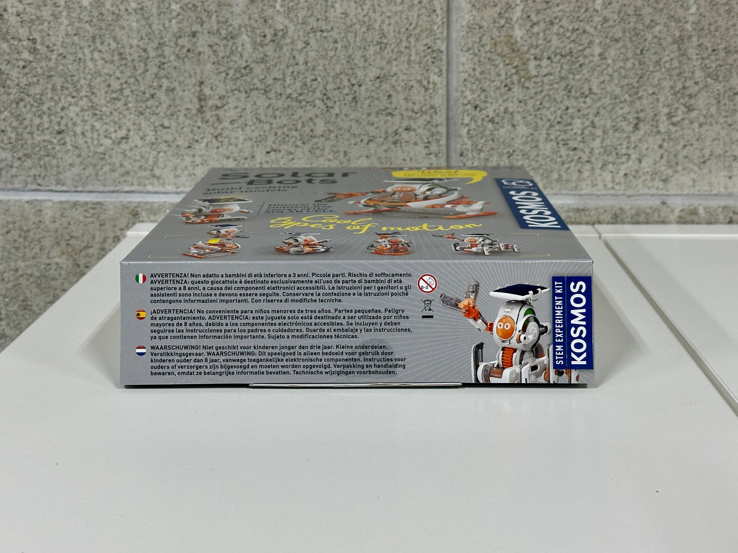 KOSMOS コスモス Solar Bots ソーラーボット KOSMOS実験キット ロボット ドイツ直輸入品 617417