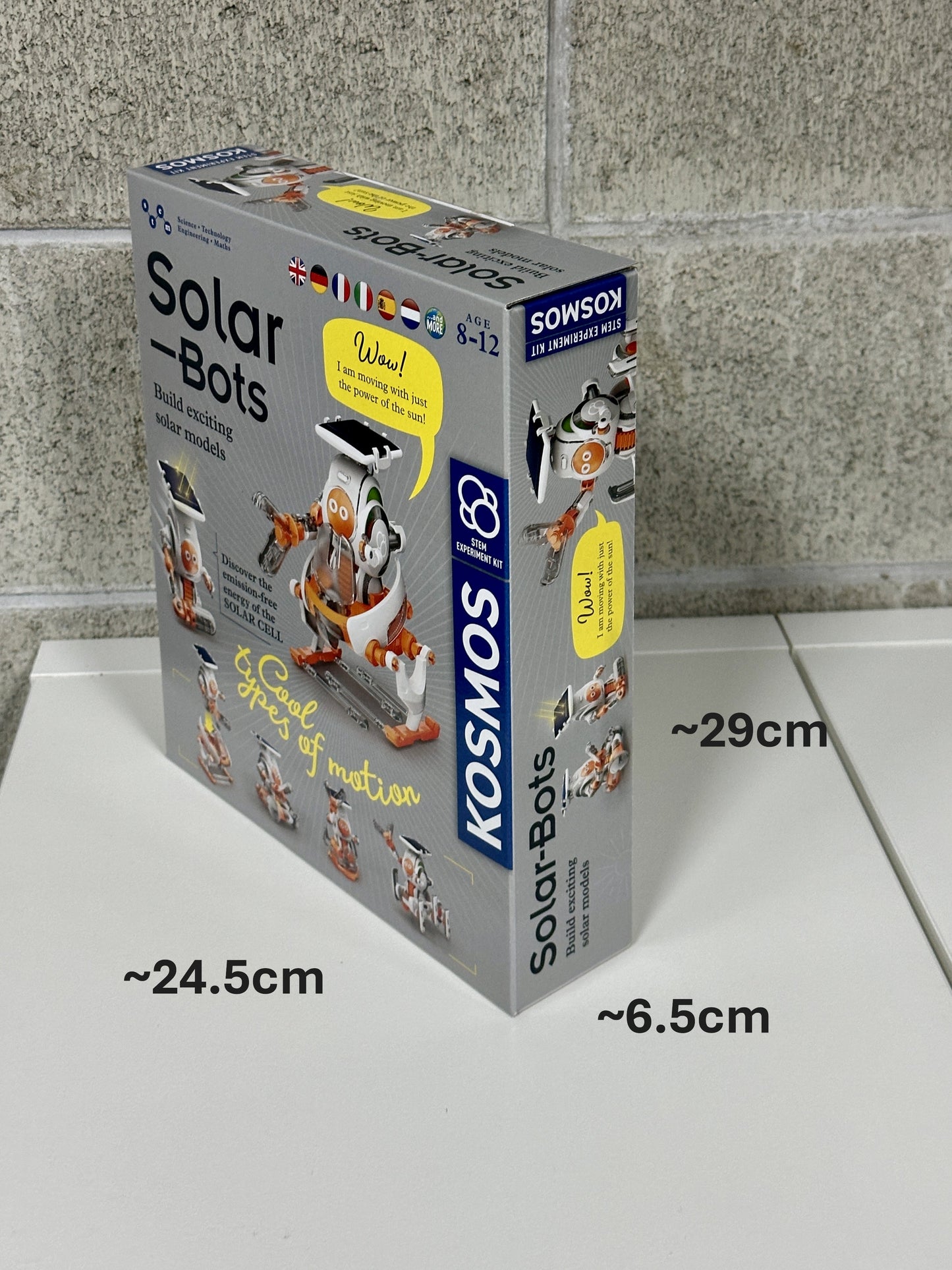 KOSMOS コスモス Solar Bots ソーラーボット KOSMOS実験キット ロボット ドイツ直輸入品 617417