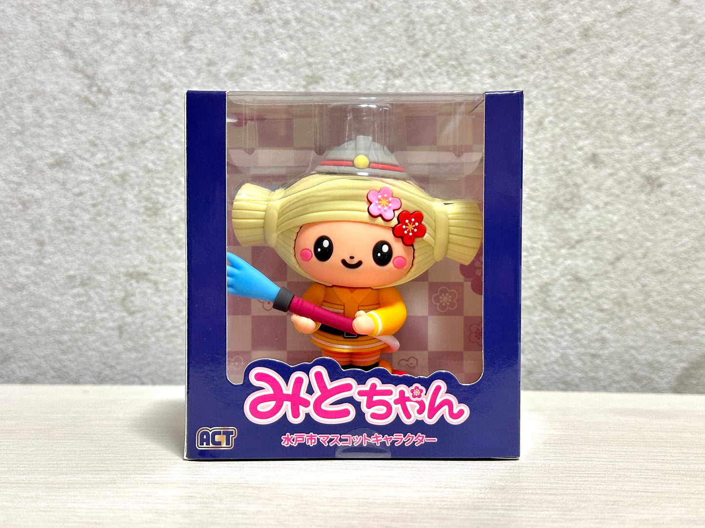 水戸市マスコットキャラクター「みとちゃん」　消防士PVC フィギュア