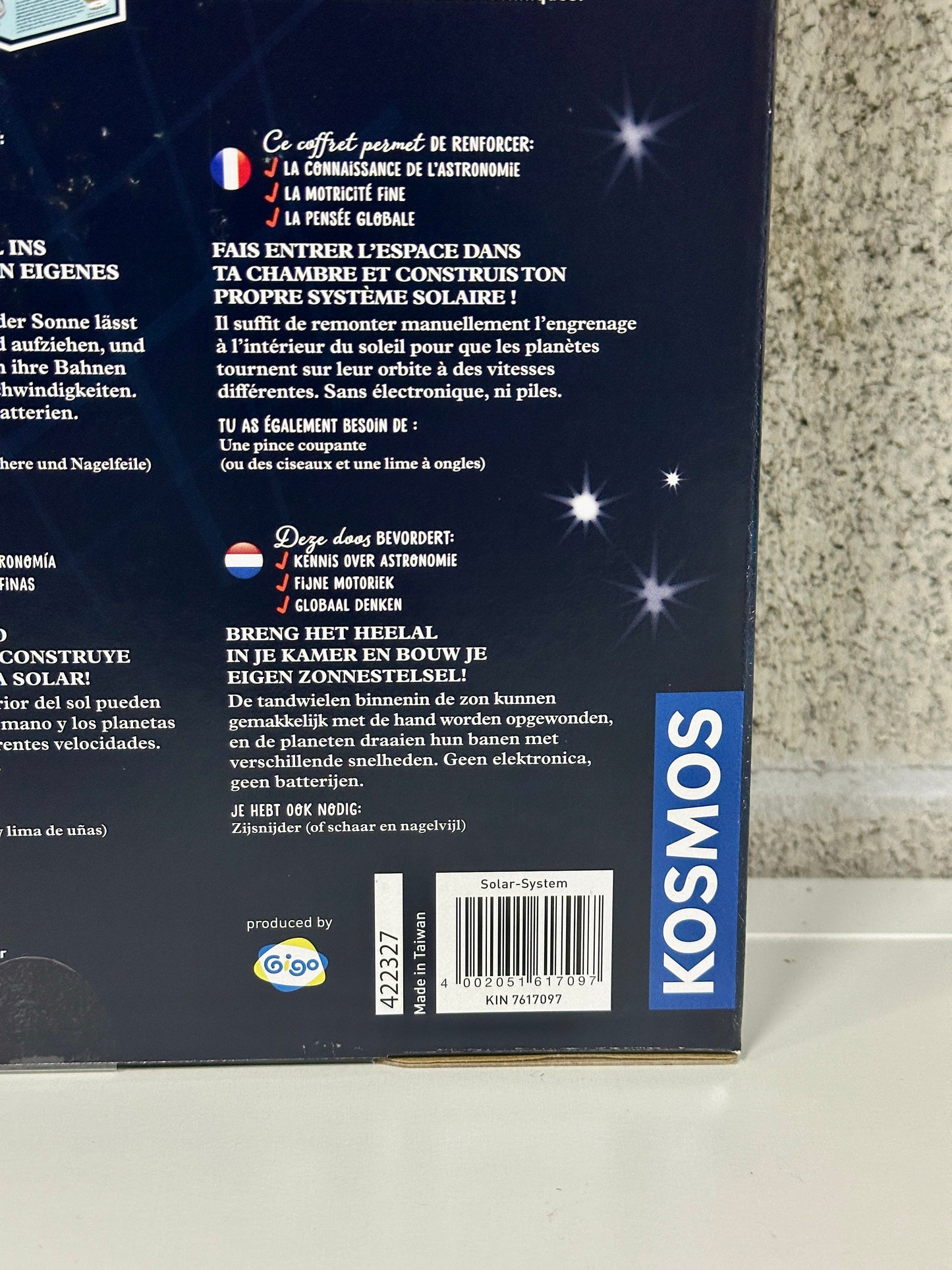 KOSMOS コスモス Solar System ソーラーシステム 知育玩具 天体模型 ドイツ直輸入 617097