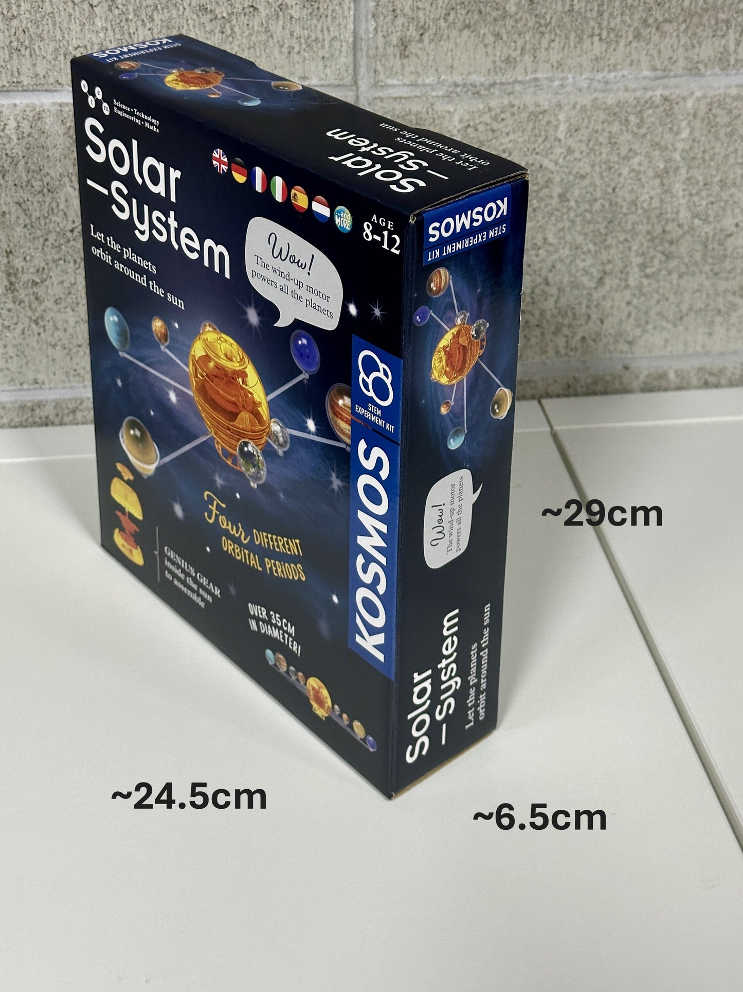 KOSMOS コスモス Solar System ソーラーシステム 知育玩具 天体模型 ドイツ直輸入 617097