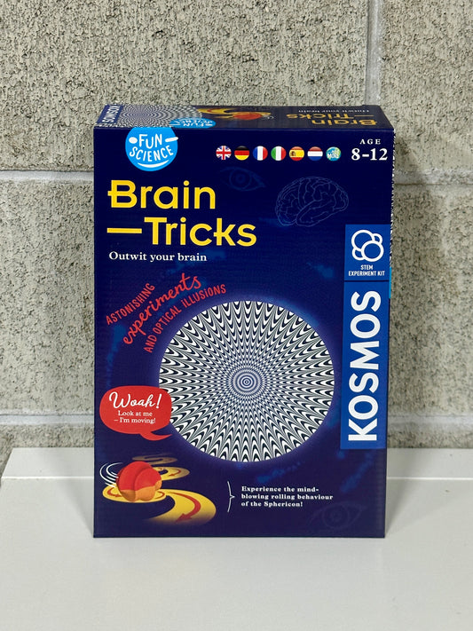 KOSMOS コスモス Fun Science Brain Tricks サイエンスブレイントリック KOSMOS実験キット ドイツ直輸入品 617530