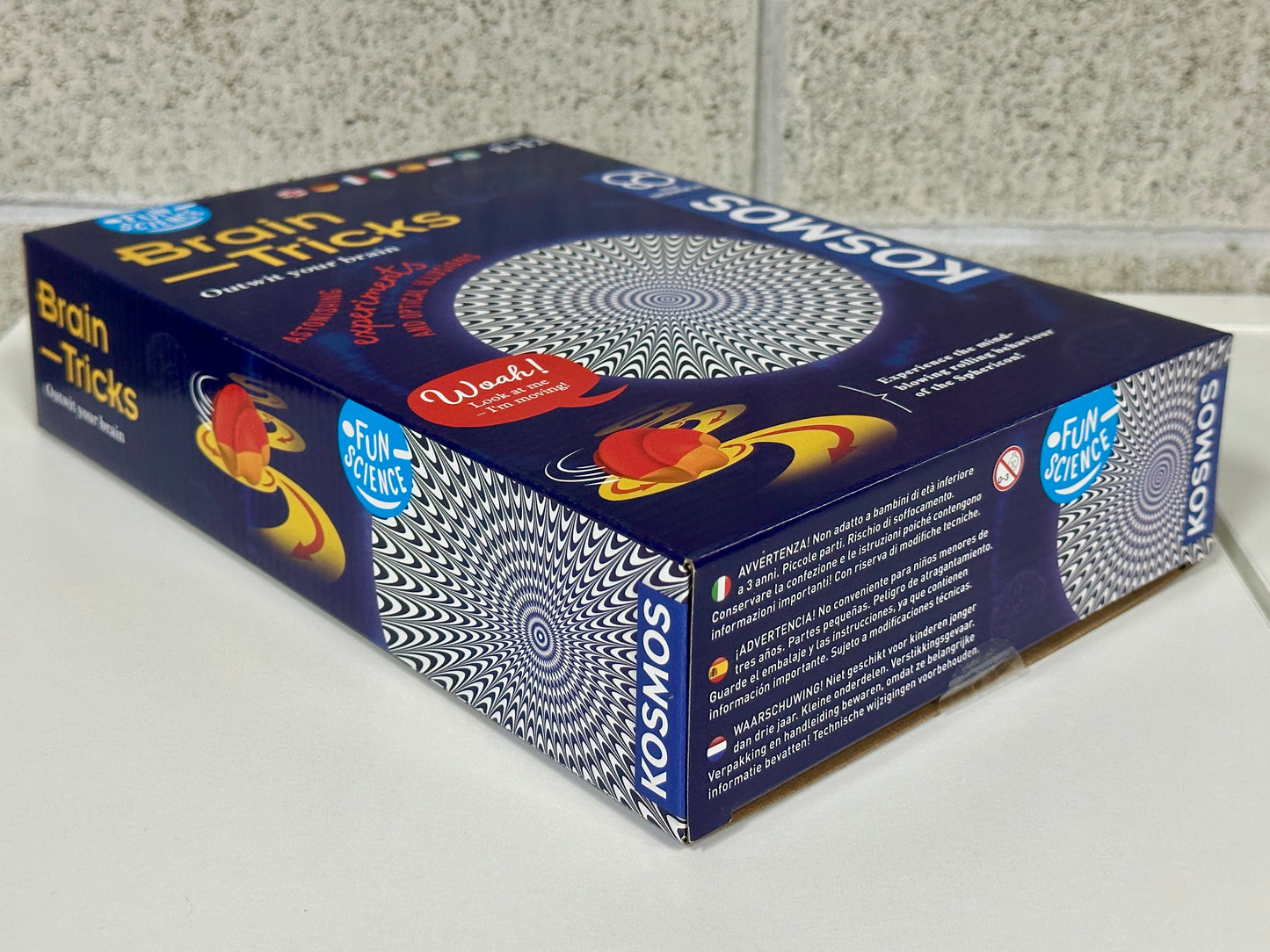 KOSMOS コスモス Fun Science Brain Tricks サイエンスブレイントリック KOSMOS実験キット ドイツ直輸入品 617530
