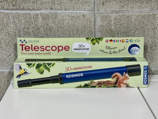 KOSMOS コスモス Telescope テレスコープ キッズ向け望遠鏡 玩具 ドイツ直輸入 617585